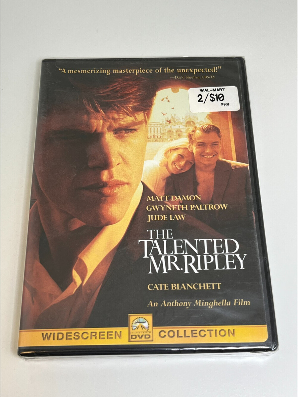 The Talented Mr. Ripley Widescreen DVD Collection Sealed Damon Law Paltrow